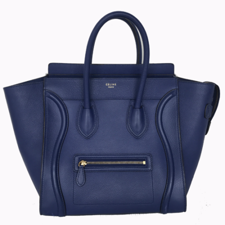 Céline Mini Luggage Blau
